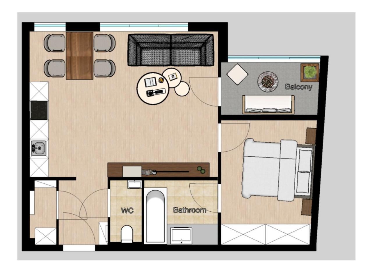 Balcony Apartment, 1 Min To Metro, Perfect For Long Stay Vienna Exterior photo